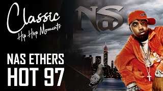 2001: Nas disses Hot 97, Cam'ron, N.O.R.E, Nelly on Power 105.1 | Classic Hip Hop Moments