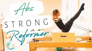 ABS STRONG Athletic Pilates REFORMER Workout Preview -