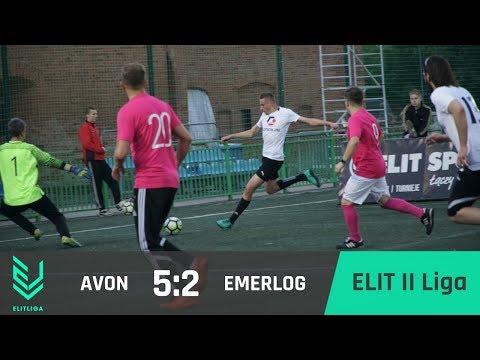 AVON 5:2 EMERLOG - ELIT II Liga [WIOSNA 2018]