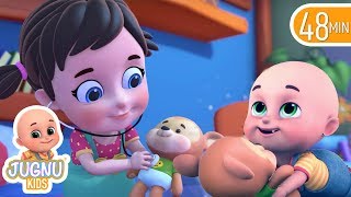 Teddy Bear Teddy Bear Turn Around | Nursery Rhymes and Baby songs for kids from jugnu Kids