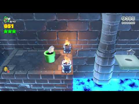 Super Mario 3D World (Switch) 10-7 Speedrun - Time: 21 (Former WR)