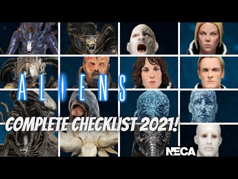 NECA Aliens Figures Checklist 2021 | NECA Aliens Figures Complete Checklist