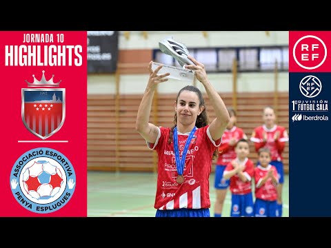 Resumen #PrimeraIberdrola | Futsi Atlético Navalcarnero 7-2 AE Penya Esplugues | Jornada 10