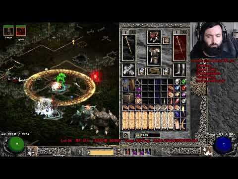 Hardcore Project Diablo 2 PD2 Season 1 Wolf Barb Gameplay