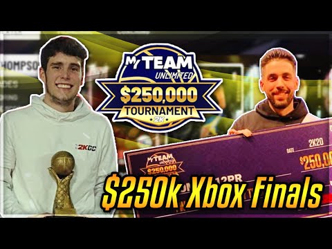 THE GLOBAL CHAMP VS THE 250K CHAMP FOR $50,000 IN NBA 2K21 MyTEAM! TYDEBO VS JOMAR! $250K XBOX FINAL