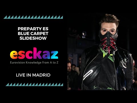 ESCKAZ in Madrid: Blue Carpet photo montage (at PrePartyES 2019)