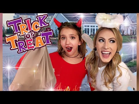 I TOOK KALLI TRICK-OR-TREATING & THIS HAPPENED... 🤫🍬
