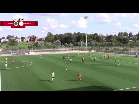 Rēzekne - Vidzemes FC 1. puslaiks (U - 15 M)