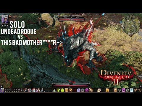Divinity: Original Sin 2 - {SOLO} Undead Rogue vs Voidwoken Deep Dweller