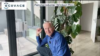 ECOVACS Fensterroboter Winbot Mini Unboxing QVC Carsten Vogler Erste Schritte bei Ihnen zu Hause