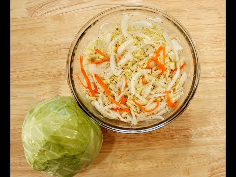 COLESLAW SALVADOREAN STYLE- Many benefits for your health