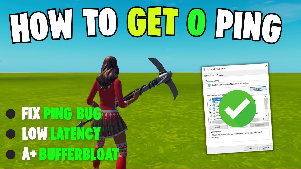 *ULTIMATE* FREE Network Optimization Guide For Any Game! *0 PING + 0 DELAY*