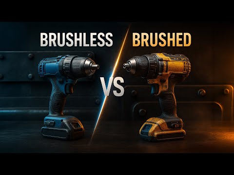Brushless vs Brushed Drill – Which Should You Buy?