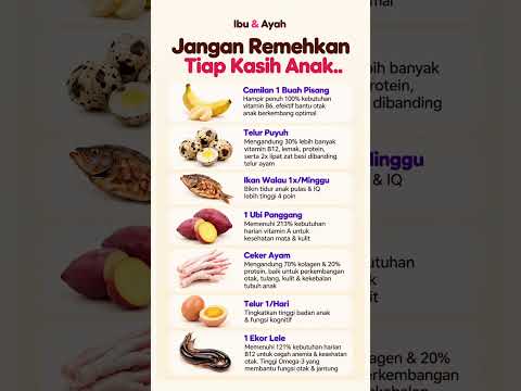 Jangan Remehkan, 7 Makanan Sederhana Ini Bisa Melengkapi Gizi Anak #ibudanayah