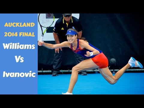 Venus Williams vs Ana Ivanovic Highlights - Auckland 2014 Final (Full HD)