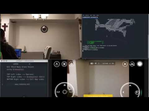 Rod Soto - Attacking & Defending against drones. Demo 1 video