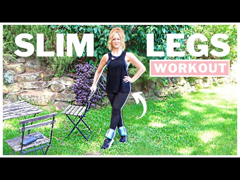 10 Minute Slimming And Toning Leg Workout | Ankle Weights!