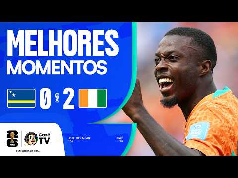 Melhores momentos de Curaçao x Costa do Marfim