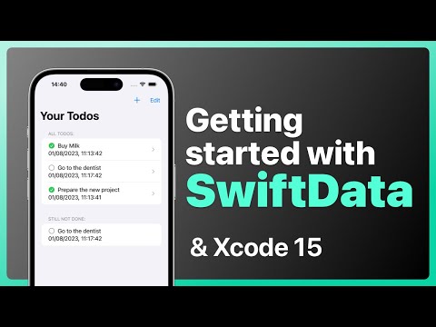 SwiftData Basics Tutorial: How to Easily Persist Data in SwiftUI - Xcode 15 - WWDC 2023 thumbnail