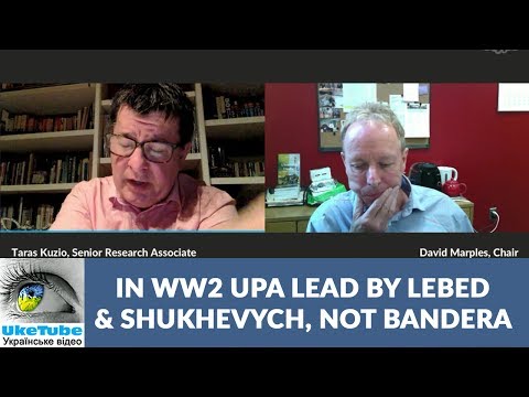 Stepan Bandera was not a major figure in Ukrainian nationalism