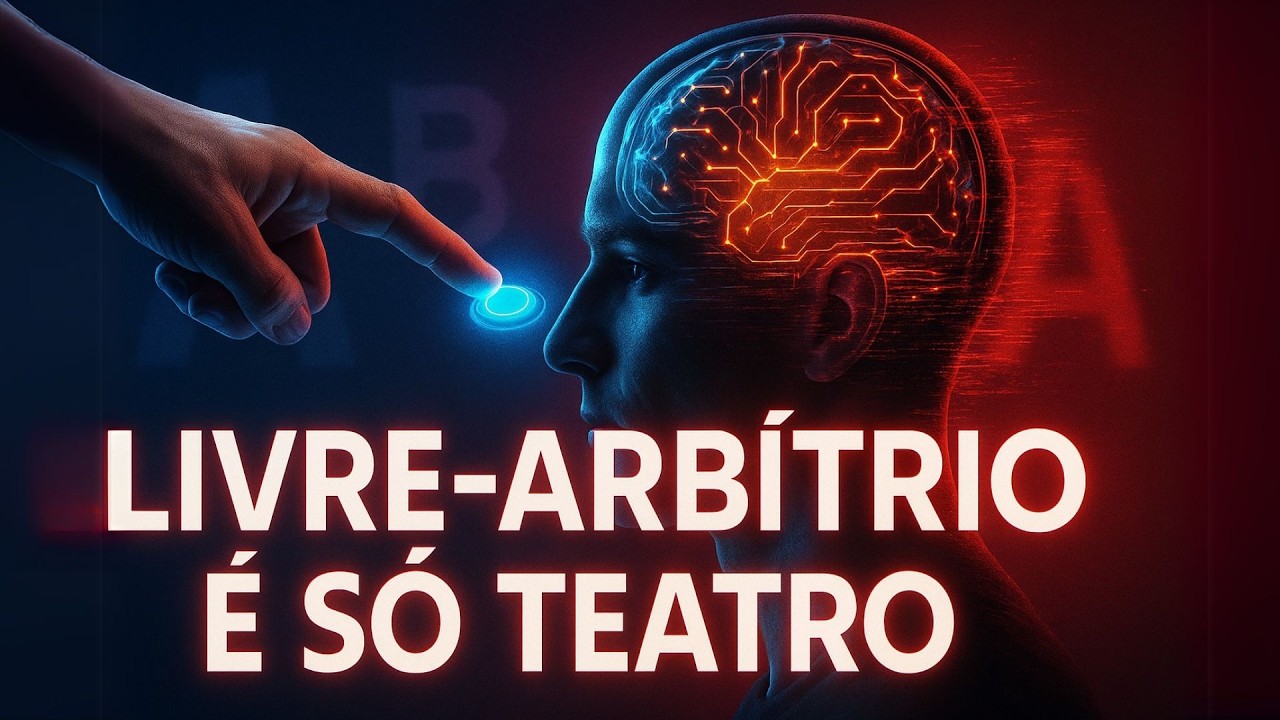 O Mito do LIVRE-ARBÍTRIO (você REALMENTE decide o que faz?)