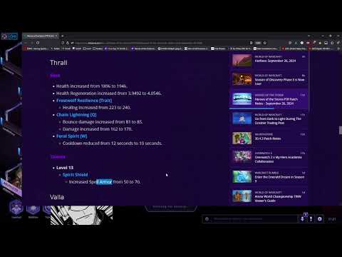 intial thoughts to ptr patch notes sept 26th