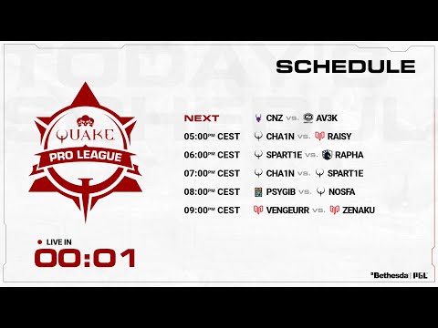 Quake Pro League Season 3 Week 17 with timestamps