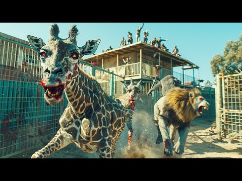 ZOMBIE ZOO ANIMALS revolt with their KEEPERS and decide to FEED ON HUMANS
