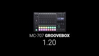 Roland MC-707 v1.20 Update