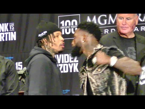 Tank Davis vs. Frank Martin FULL final INSANE final press conference (Plus weigh in)