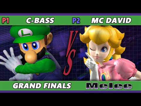 S@X 473 GRAND FINALS - C-Bass (Luigi) Vs. MC David [L] (Peach) Smash Melee - SSBM