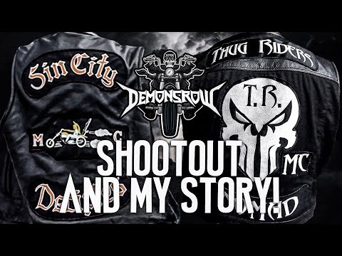 1%er 100 MPH Shootout On Motorcycle!