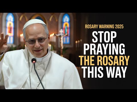 How to Pray the Rosary Step by Step by Pope Leo XIV in 2025 #1