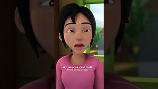 Download lagu Seram pula... Mana Upin dan Ipin ni? Kak Ros dengar suara je. 😰 #UpinIpin #Lescopaque mp3