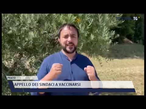 2021-07-17 PRATO - APPELLO DEI SINDACI A VACCINARSI