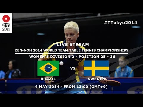 #TTokyo2014: Brazil - Sweden