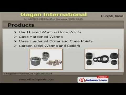 Oil spares parts & refinery plants