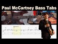 The Beatles - If i fell BASS COVER (with Tabs and Sheet)