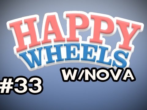 Happy Wheels w/Nova Ep.33 - Impossible Level & MS Paint