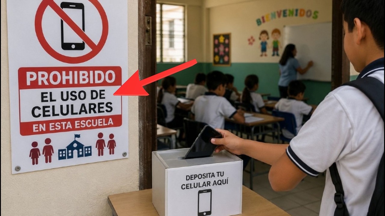 NOTICIA de ÚLTIMA HORA... MÉXICO PROHIBE LOS TELÉFONOS en LAS ESCUELAS