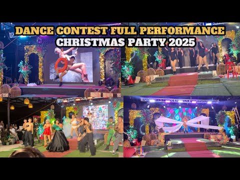 DANCE CONTEST FULL PERFORMANCE | HINAGUAN CHRISTMAS PARTY @SimplyAmory 