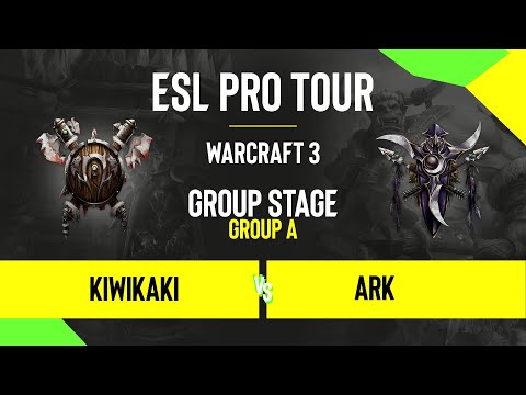 WC3 - KiWiKaKi vs. Ark - DreamHack Warcraft 3 Open: Summer 2020 - Group A - NA