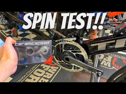 This is your bike on CeramicSpeed *Trek Madone Bottom Bracket*