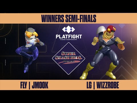 FLY | Jmook vs LG | Wizzrobe - Platfight 2024 - Smash Melee: Winners Semi-Finals