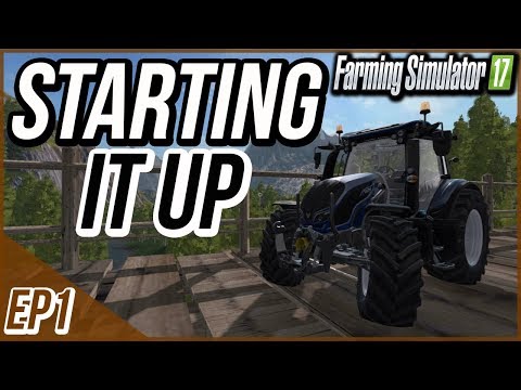 Setting Up For The LOGGING | Emerald Valley Logging EP1 | Farming Simulator 17!