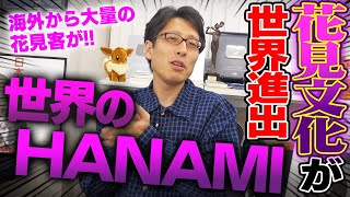 日本の文化が世界に広がる！花見がHANAMIに！