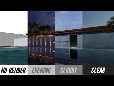 Lumion 9 exterior rendering fast tutorial #exteriordesign