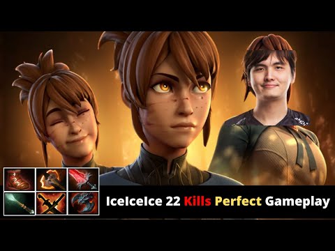 Spamming Marci in SOLO Ranked with High Winrate - Iceiceice Destroying Medusa #dota2 #marci