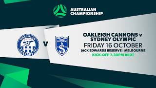 Oakleigh Cannons v Sydney Olympic | Australian Championship
