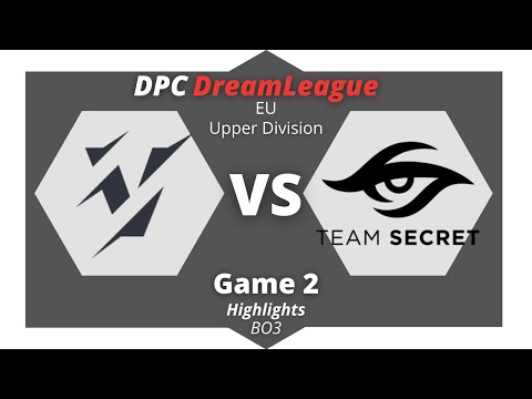 Vikin.gg  vs Team Secret Game2 DreamLeague Season 14 DPC EU Upper Division Highlights!